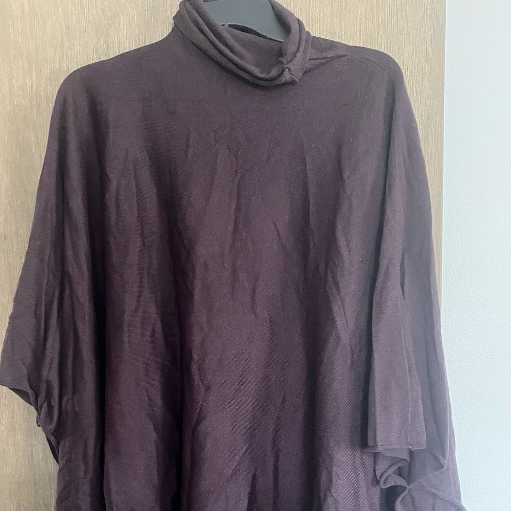 Turtleneck Poncho - One Size